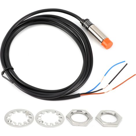 Interrupteur de proximité cylindrique BERM 3 fils 10-30VDC PR12-4DP2 pour contrôle industriel capteur de puissance. (1/5)