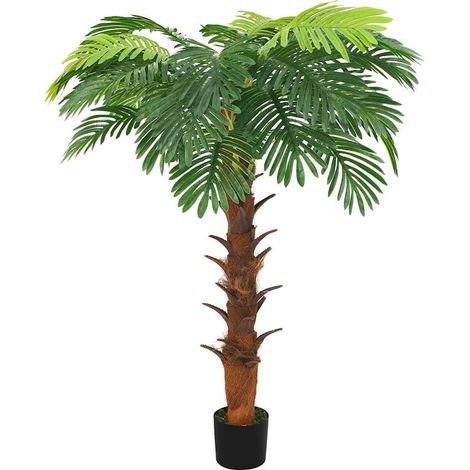 Palmier Cycas artificiel avec pot 160 cm Vert (1/5)