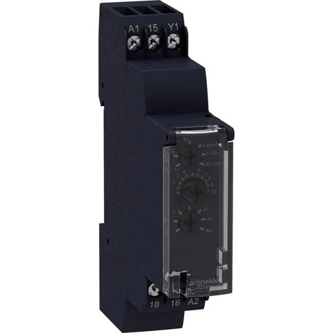 Schneider Electric RE17RMMU RE17RMMU Relè temporizzato Multifunzionale 1 pz. Intervallo di tempo: 0.1 s - 100 h 1 scamb (1/3)