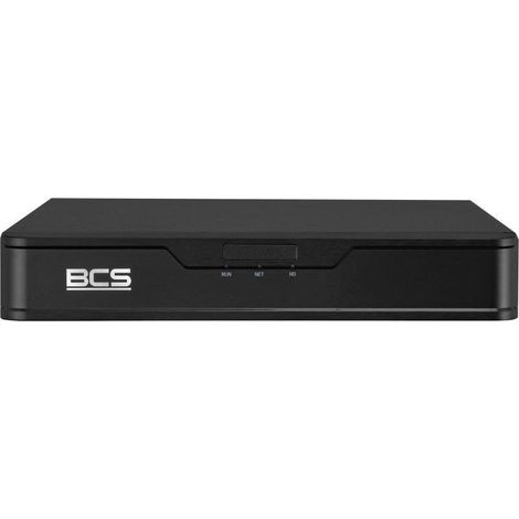 BCS BCS-P-NVR0401-4KE-III Grabador IP Negro 4K