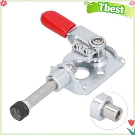 Pince à bascule, pince en acier inoxydable avec poignée en plastique pour plaques métalliques, circuits imprimés, capacité de (1/4)