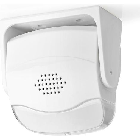 Nedis Alarma Detector de Movimiento Blanco 1,10 m