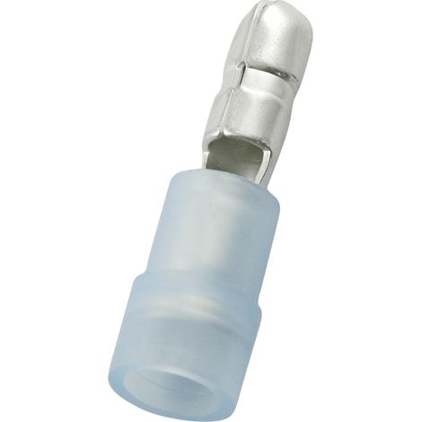 Cosse cylindrique à sertir RS PRO Isolé Mâle, Bleu 14AWG 2.5mm² 16AWG 1.5mm²