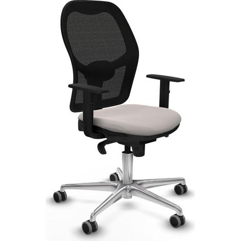 Piqueras y Crespo Jorquera Silla de oficina blanca ergonómica