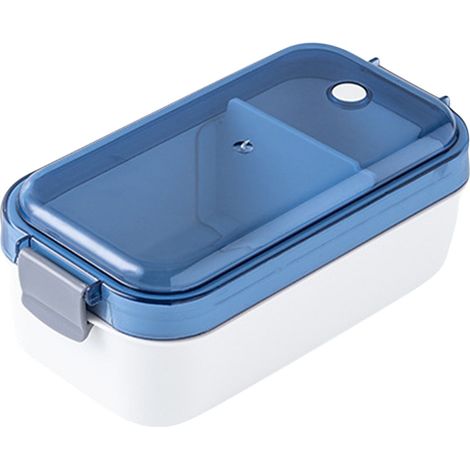 Boîte De Conservation Alimentaire - Boîte À Repas Micro-ondes - Compartiment Étanche Avec Couvercle Transparent - 9 x 17 x 6,5 cm - 1 Pièce (1/5)