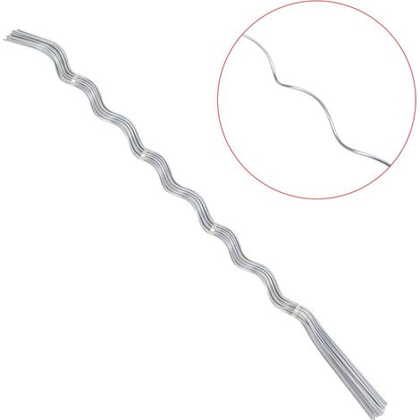 FIMEI Supports de plantes en spirale 20 pcs Acier galvanisé 170 cm (1/5)