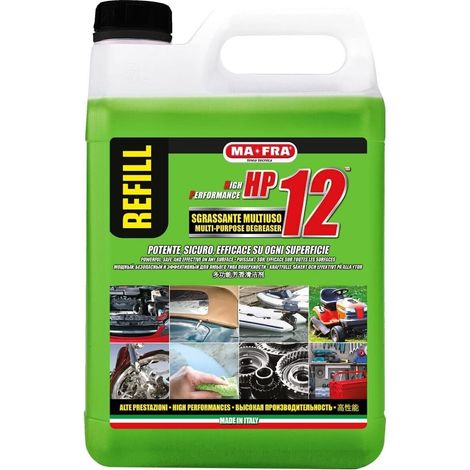 MA-FRA HP 12 - 4,5 Litri Sgrassante Multiuso Performante Universale concentrato