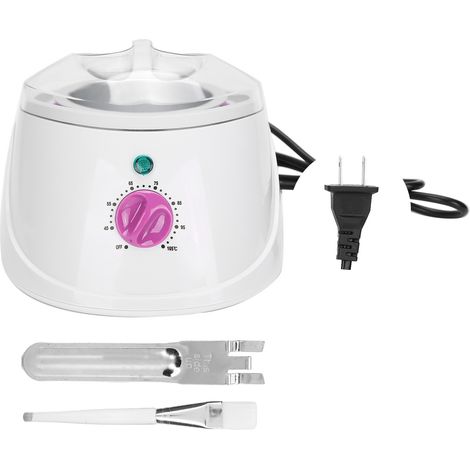 Décapeur de cire 150W avec réglage de température 45-105°C, kit complet chauffe-cire pour épilation à domicile (1/5)