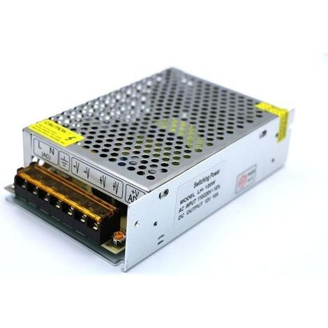 High Power Transformer, Dimmer Adapter, Switch, Power Supply, Driver, AC 110V/220V, DC 24V 5A 120W for LED Strip (1/5)