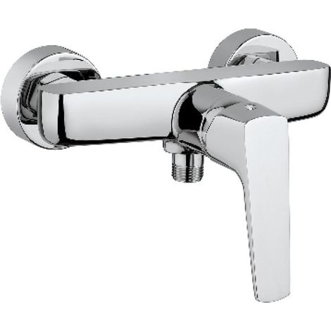MISCELATORE MONOCOMANDO ESTERNO DOCCIA SENZA ACCESSORI SPARTACO Cromo
