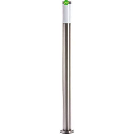 Lampione in acciaio Green Light antares e27 ø76 h.100cm silver (1/5)