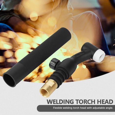 WP-26FV SR-26FV Torche TIG à refroidissement air, tête flexible avec valve, pièces de torche de soudage (1/5)