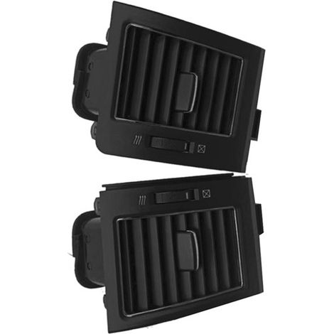 1 pair. Color: Black. Material: Plastic. Automotive air conditioning vent grille. 55650-60210 55650-60 (1/5)