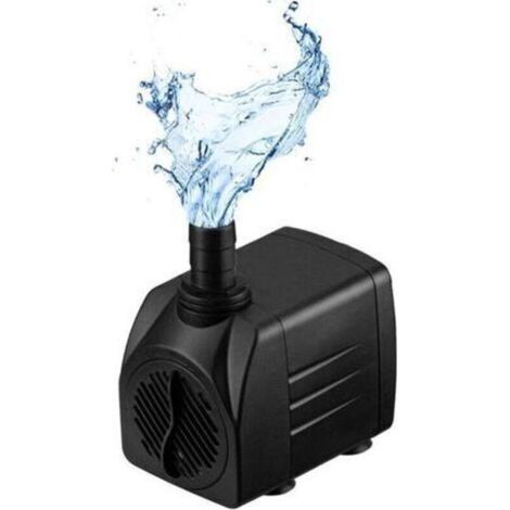Minibomba de agua (600 l/h, 10 vatios), bomba de acuario de alta elevación ultrasilenciosa, bomba pequeña para acuario, bomba para fuente con cable de alimentación de 1,3 m, adecuada para acuarios, es (1/5)