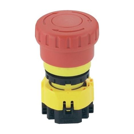 Idec Interruptor de parada de emergencia rojo IP65 seguridad