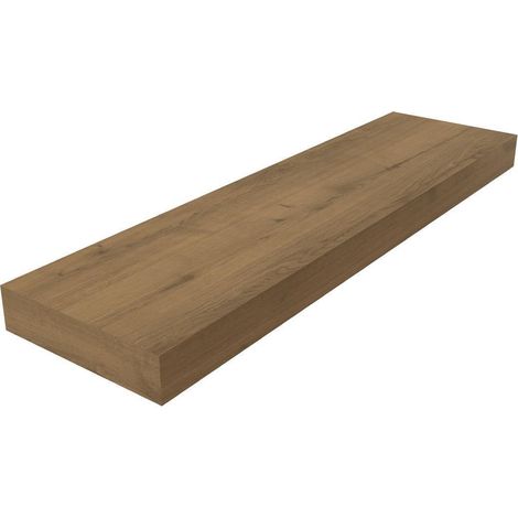 Planche de rangement COMPAKT 42 de 1201 à 1400 mm CHÊNE HAVANA (1/2)