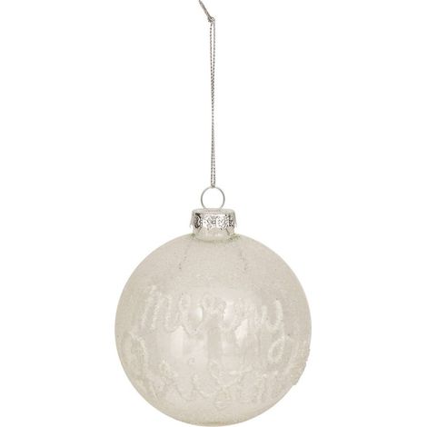 Bdn vetro 90mm merry xmas blc - Atmosphera créateur d'intérieur