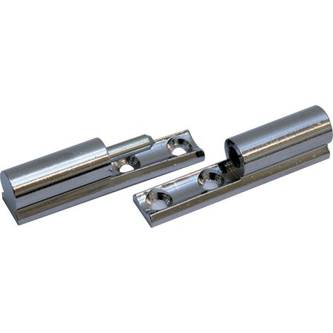 Cerniera universale in ottone cromato 50 mm