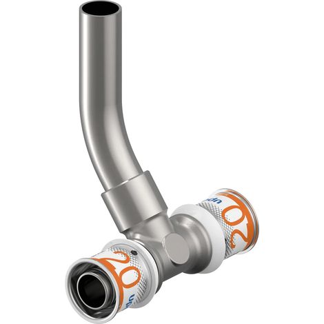 Uponor S-Press PLUS Raccord radiateur Té plated 20-15CU-20 l=350mm, 1070682