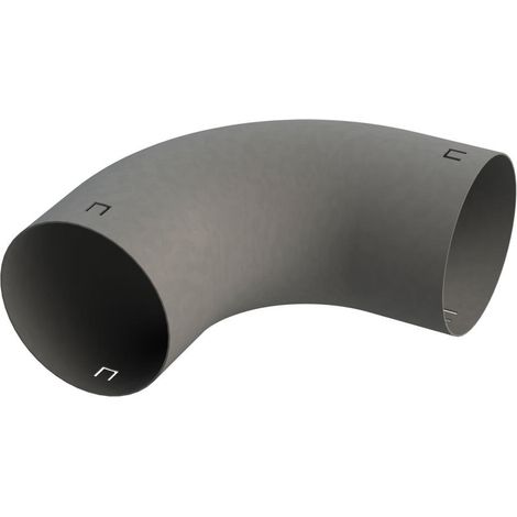 Helios Kurz-Bogen FlexPipe 90 Grad FRS-B 75 (1/3)