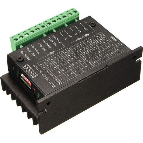 TB6600 4A Pilote de moteur pas à pas 32 segments DC 9-40V 4.0A Convient pour 42/57/86 Type 2 phases 4 phases Moteur pas à pas (1/5)