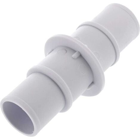 Liaison, raccord 32/32, 38/38, 32/38 pour tuyau flottant de pisicne - Blanc-- (1/4)