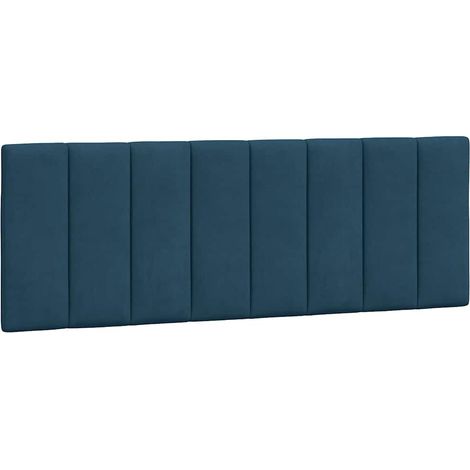 Maison Exclusive - Cuscino Testiera Hanko Blu 120 cm in Velluto
