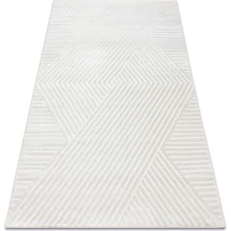 Carpet BALANCE 1503 cream - Geometric, structural, glamour beige 200x290 cm