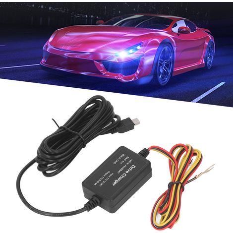 (Vidéo disponible) Kit de câblage pour caméra embarquée, kit de câblage USB Mini/Micro/Type C, câble d'alimentation pour chargeur de caméra embarquée (MINI) (1/5)