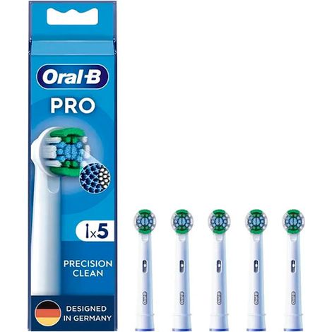 PACK DE 5 RECAMBIOS CEPILLO ORAL B