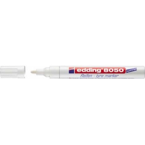 Edding Spezialmarker Reifenmarker 8050 weiß langlebig (1/5)