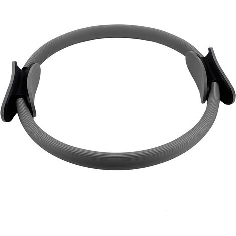 Anneau de Pilates Yoga Double Poignée 4 Couleurs Cercle de Résistance pour Cuisses et Jambes Fitness Noir (1/5)
