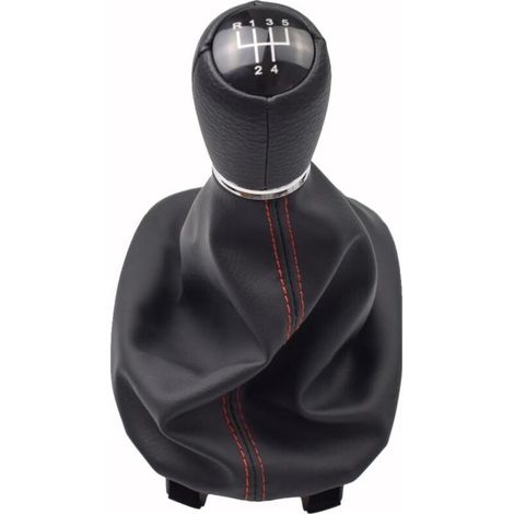 Pommeau de levier de vitesse manuel 5 vitesses pour Seat Leon 1M1 2002 2003 2004 2005 2006 (5 vitesses) (1/5)