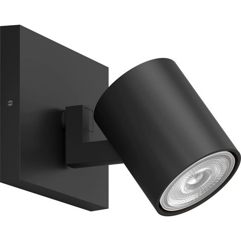 Philips Runner plafonnier noir design rond moderne (1/3)