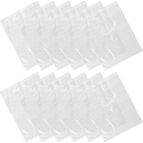 Lot de 12 sacs plastiques extra larges et refermables sacs (1/5)