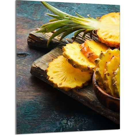 TAGLIERE IN VETRO 40x52 Ananas (1/5)