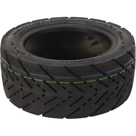 Pneu électrique 11 pouces 90/65-6.5 sans chambre, caoutchouc antidérapant increvable, haute résistance à l'usure, super anti-crevaison pour trottinette (1/5)