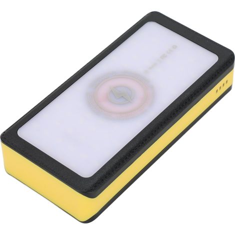 Batterie externe solaire 30 000 mAh, 3 modes d'éclairage, 66 LED, 4 ports USB, LED 40 W pour le camping, l'alpinisme et la pêche. (1/5)