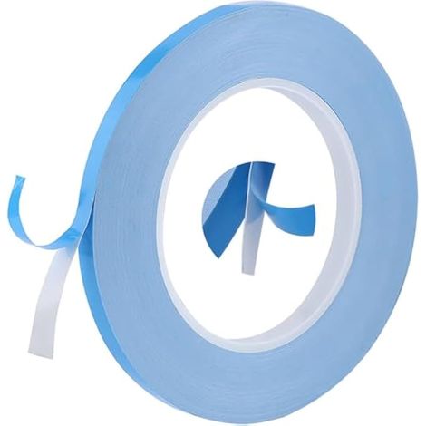 Ruban adhésif thermique, ruban adhésif thermique double face 1pc 25m pour éclairage LED Ic et téléviseurs LED avec une excellente isolation, une conductivité thermique élevée (1/4)