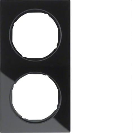 Berker Rahmen M310122216 Glas schwarz