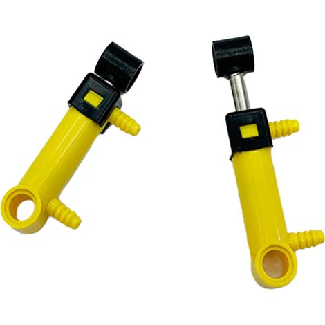 7 Pièces pneumatiques pour briques de construction, pompe à air, cylindre, piston, actionneur, interrupteur, tuyau, accessoires (1/5)
