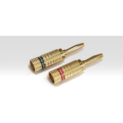 Norstone NORBANX4 - Set of 4 gold-plate banana plugs Oro (1/5)