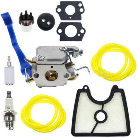 590460102 Carburetor Kit for Leaf Blower Accessories 125B/125BX/125BVX C1Q-W37 Carburetor Air Filter Fuel Line Kit (1/5)