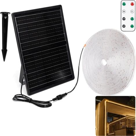 Decorazione luminosa esterno aigostar 20 m solare 2000 lm