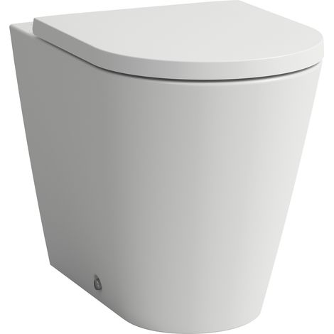 LAUFEN Kartell Stand-WC Tiefspüler, ohne Spülrand, Abgang (1/5)