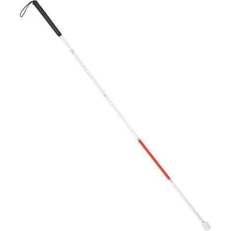 Bastone pieghevole UlisemBlind in lega di alluminio ispessita, 50%, pieghevole, 135 cm (1/3)