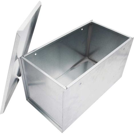 Vaso espansione zincato - 260 x 440 x 250 mm - 30 litri 00000051151