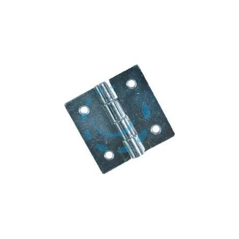 CERNIERE QUADRE PERNO FISSO ART.121 - mm.60x60x1 spess.