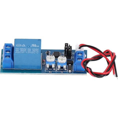 Relaismodul mit einstellbarer Zeitverzögerung, unendlicher Zyklus, Einzelzeitmodi für Control12V