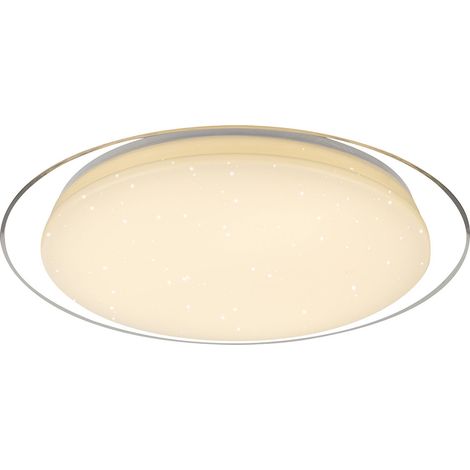 Globo - plafonnier - Optima - blanc - métal - Ø 45cm - LED -